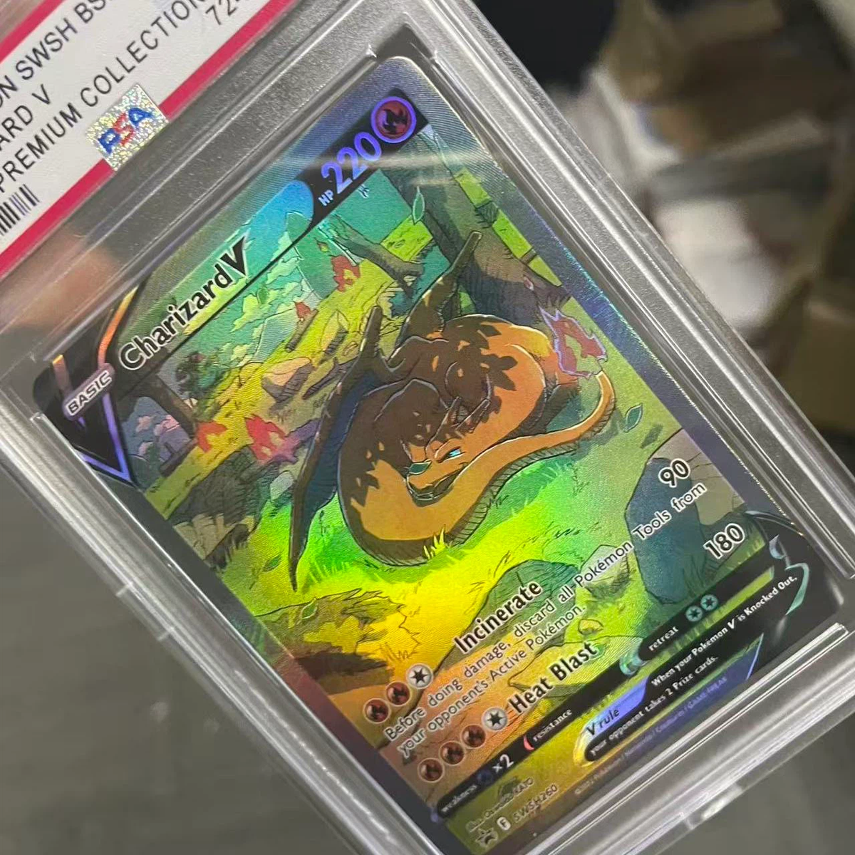 Pokemon Charizard V SWSH Black Star Promo #SWSH260 Ultra Premium Collection PSA 10 Gem Mint Card