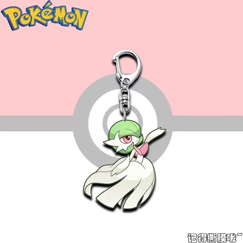 Elegant Anime Figure Acrylic Keychain, Metal Snap Hook Bag Charm for Backpack Decoration