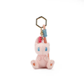 Mew Pokémon Plush Keychain, Soft Stuffed Bag Charm Pendant, Backpack Key Ornament Gift for Anime Collectors