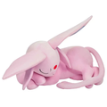 Sleeping Light Pink Furry Creature Plush Doll, Lying‑Down Stuffed Toy with Extra‑Large Floppy Ears and Red Forehead Dot, Soft Collectible Plush for Decoration & Gifting