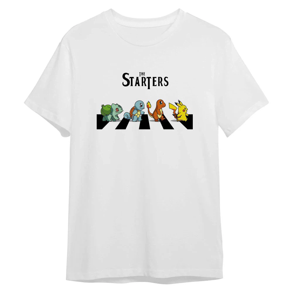Cartoon Crosswalk Graphic T‑Shirt