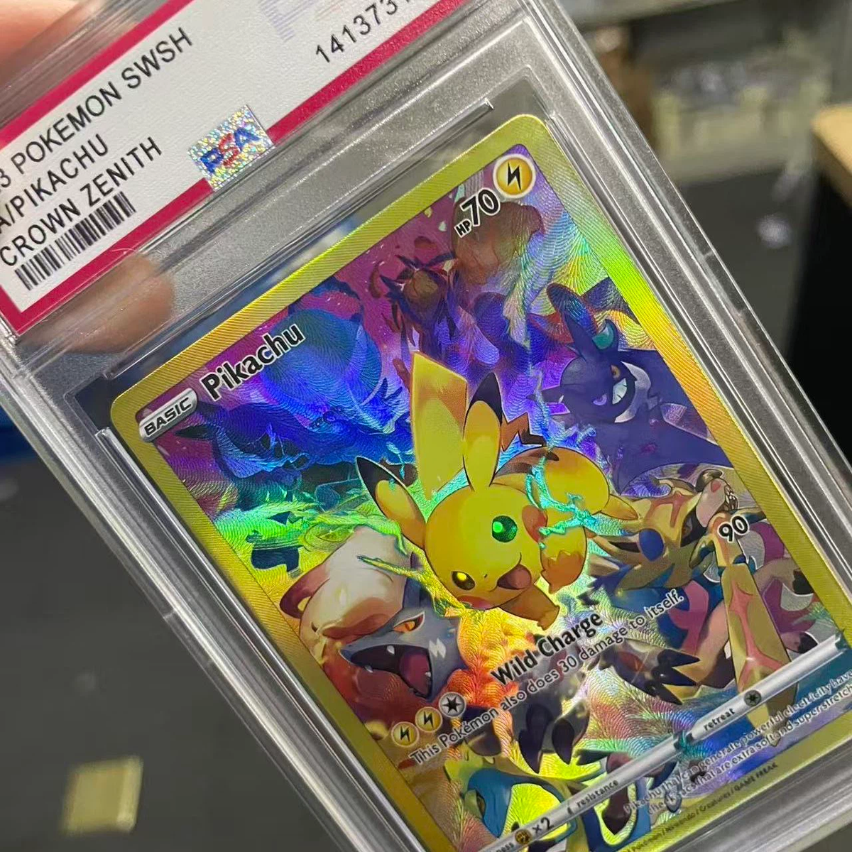 PSA10 Pikachu GG30 Crown Zenith