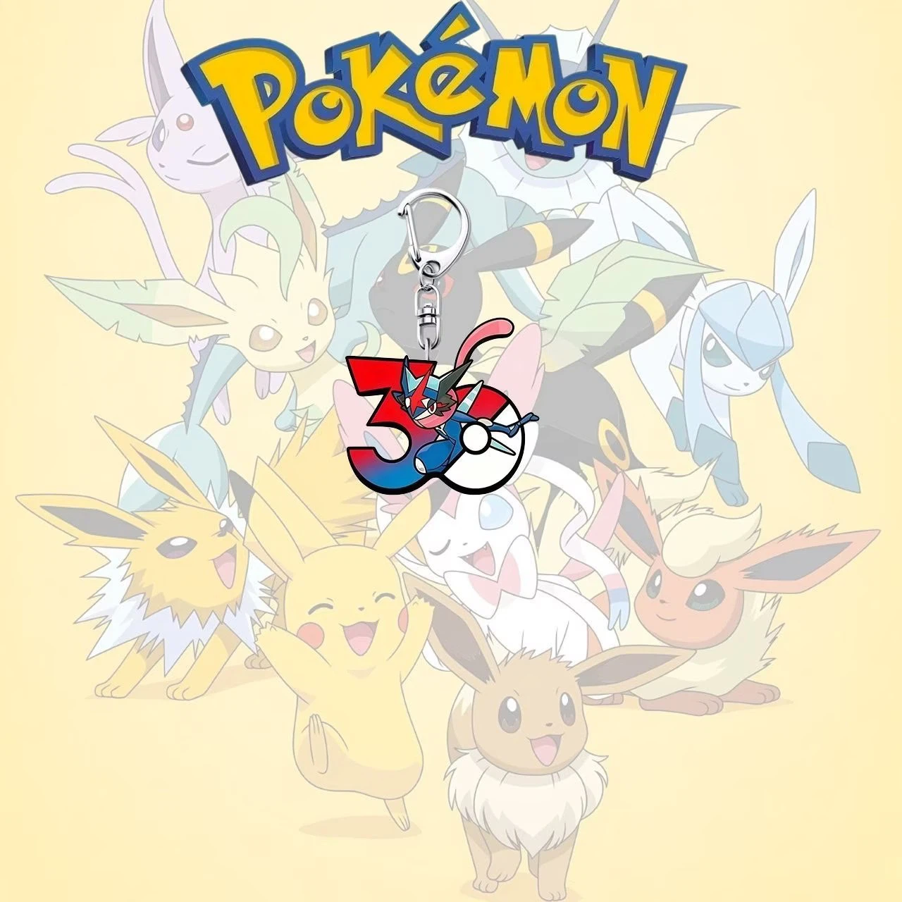 Pokemon 30th Anniversary Greninja Acrylic Keychain Charm