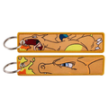 Charizard Embroidered Key Tag