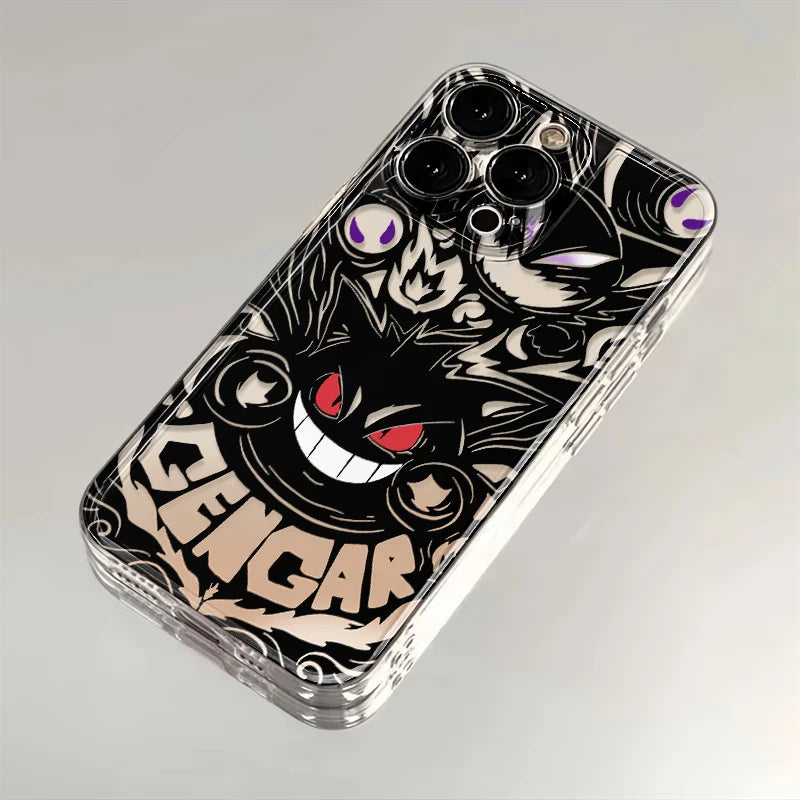 Cool Pokemon Gengar Pattern Phone Case For iPhone