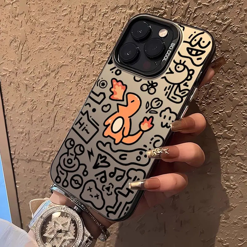 Cute Charmander Pokemon Phone Case For iPhone
